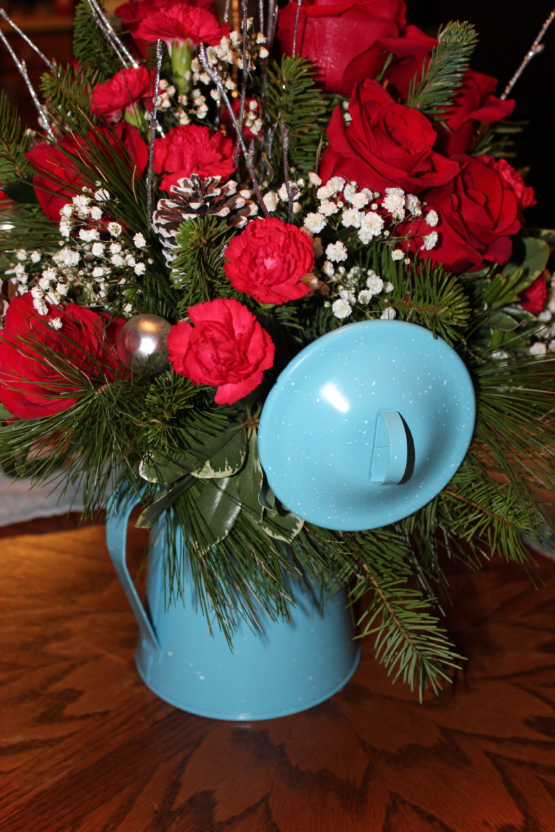 winter floral arrangements