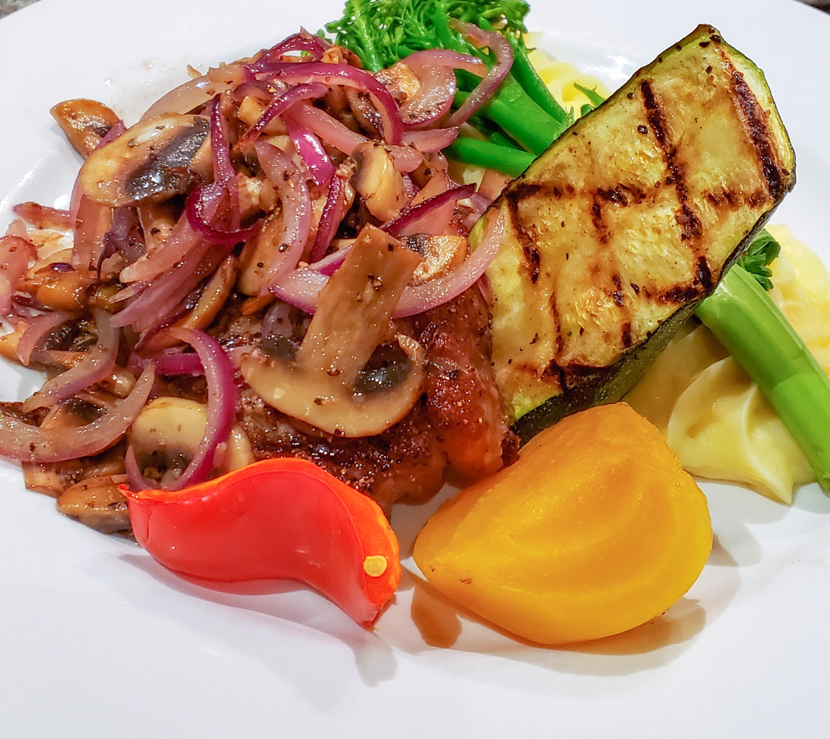 steak dinner