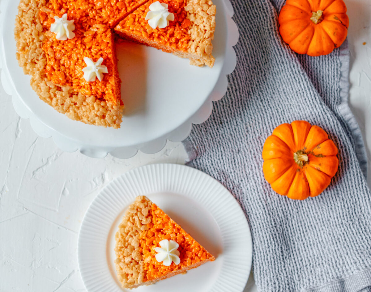 thanksgiving rice krispies
