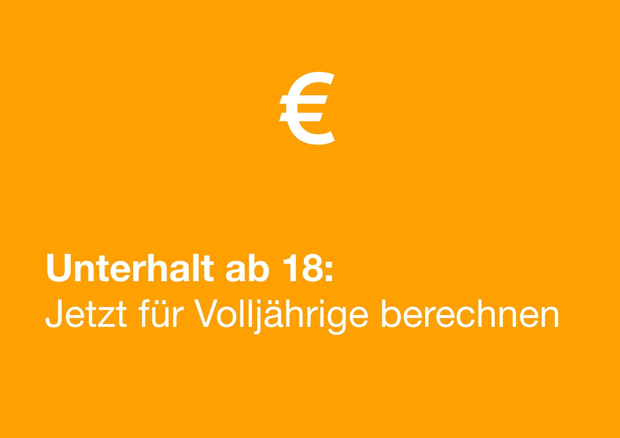Unterhalt Ab 18 Jetzt Fur Volljahrige Berechnen Scheidung Io