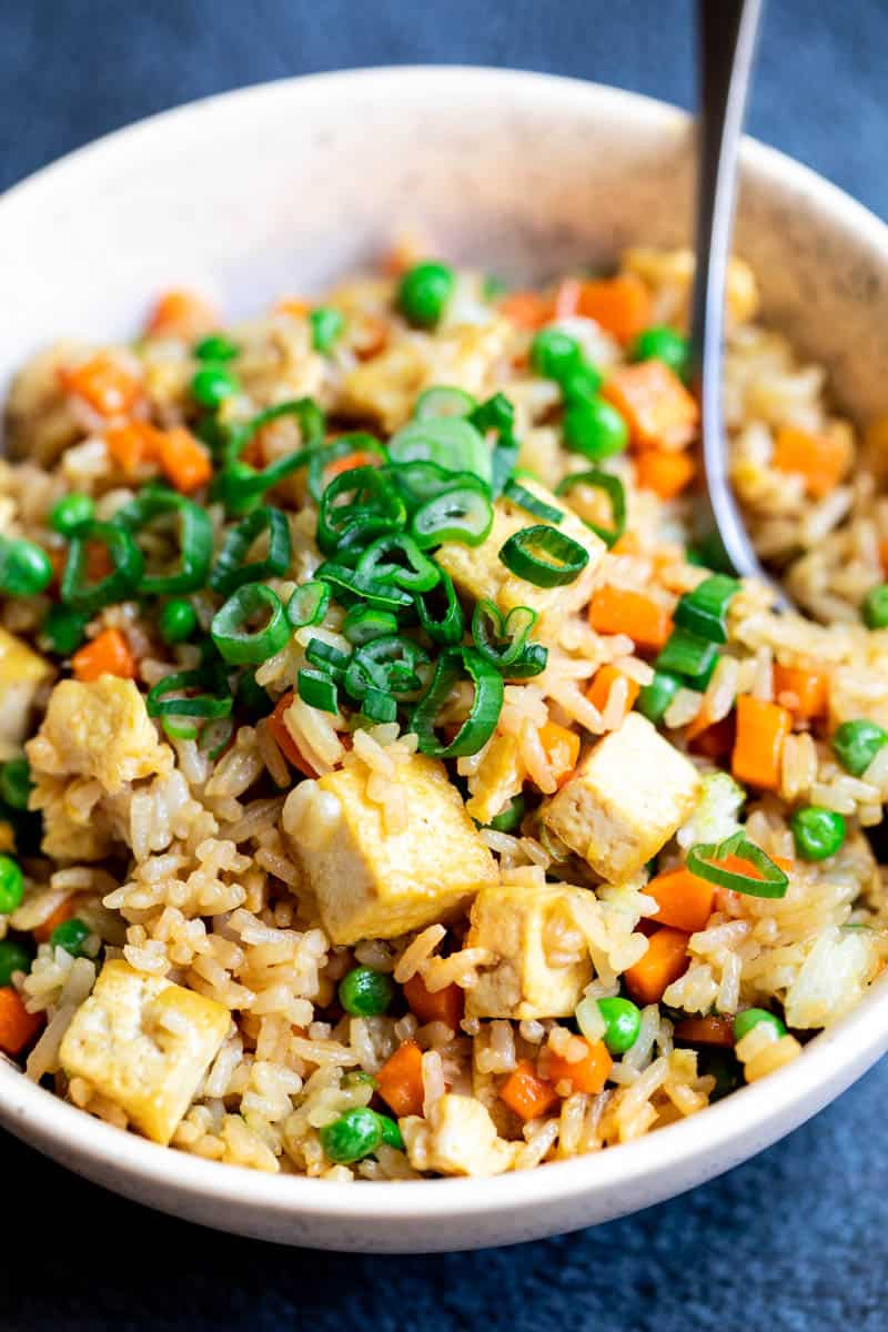 Tofu Fried Rice Vanilla Bean Cuisine vegetarian recipes