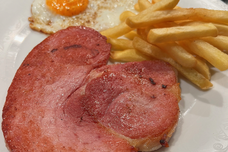 Gammon Steaks Yorkshire Bacon Thailand