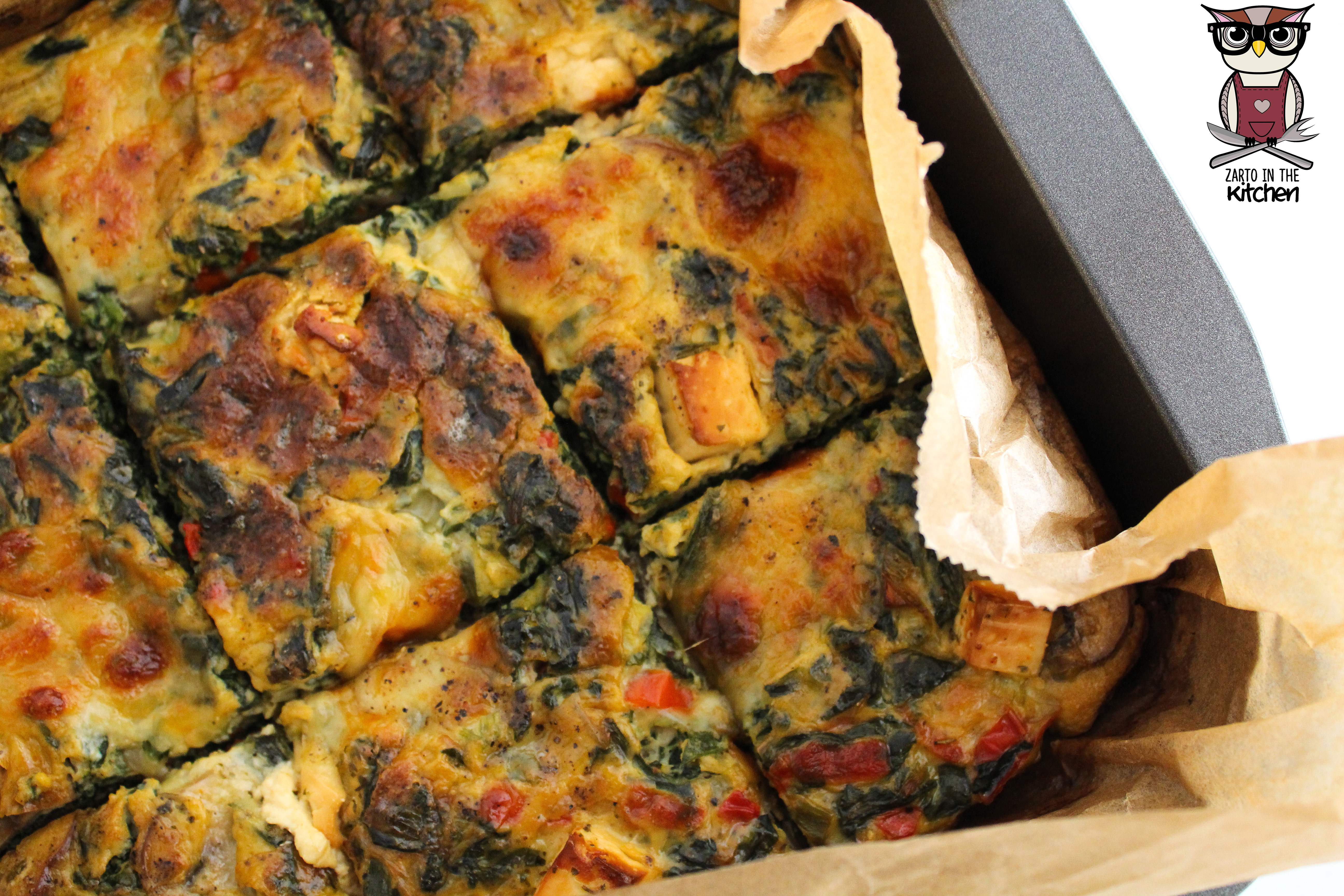 Spinazie Quiche Zonder Deeg Zartointhekitchen