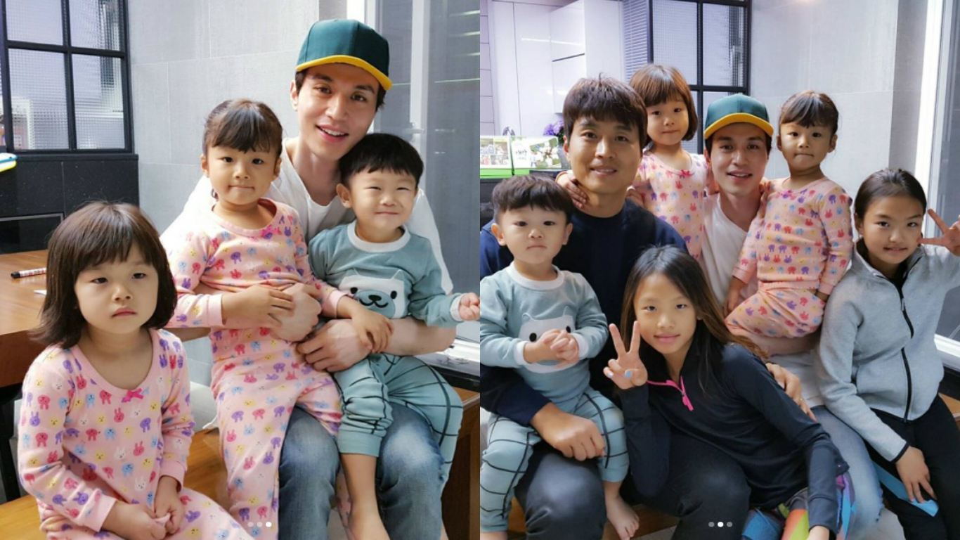 Lee Dong Wook Reunites With Daebak And His Family, And Daebak Shows His