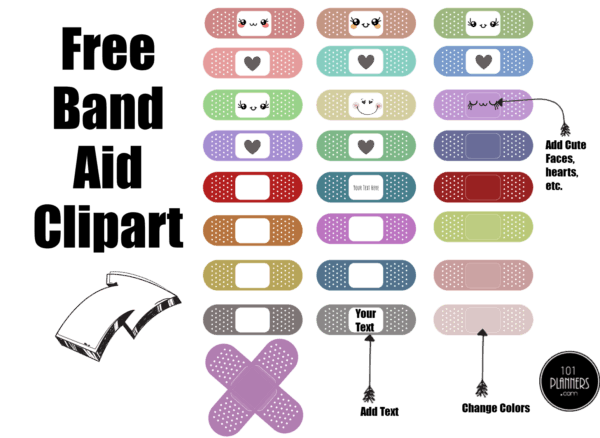 Band Aid Clipart