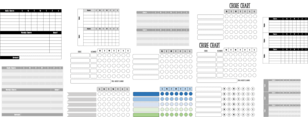 chore chart insert