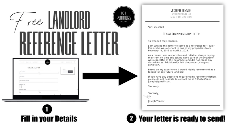 landlord reference letter