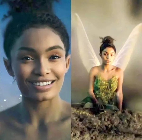 Disney disappointed when liveaction Tinkerbell changed skin color
