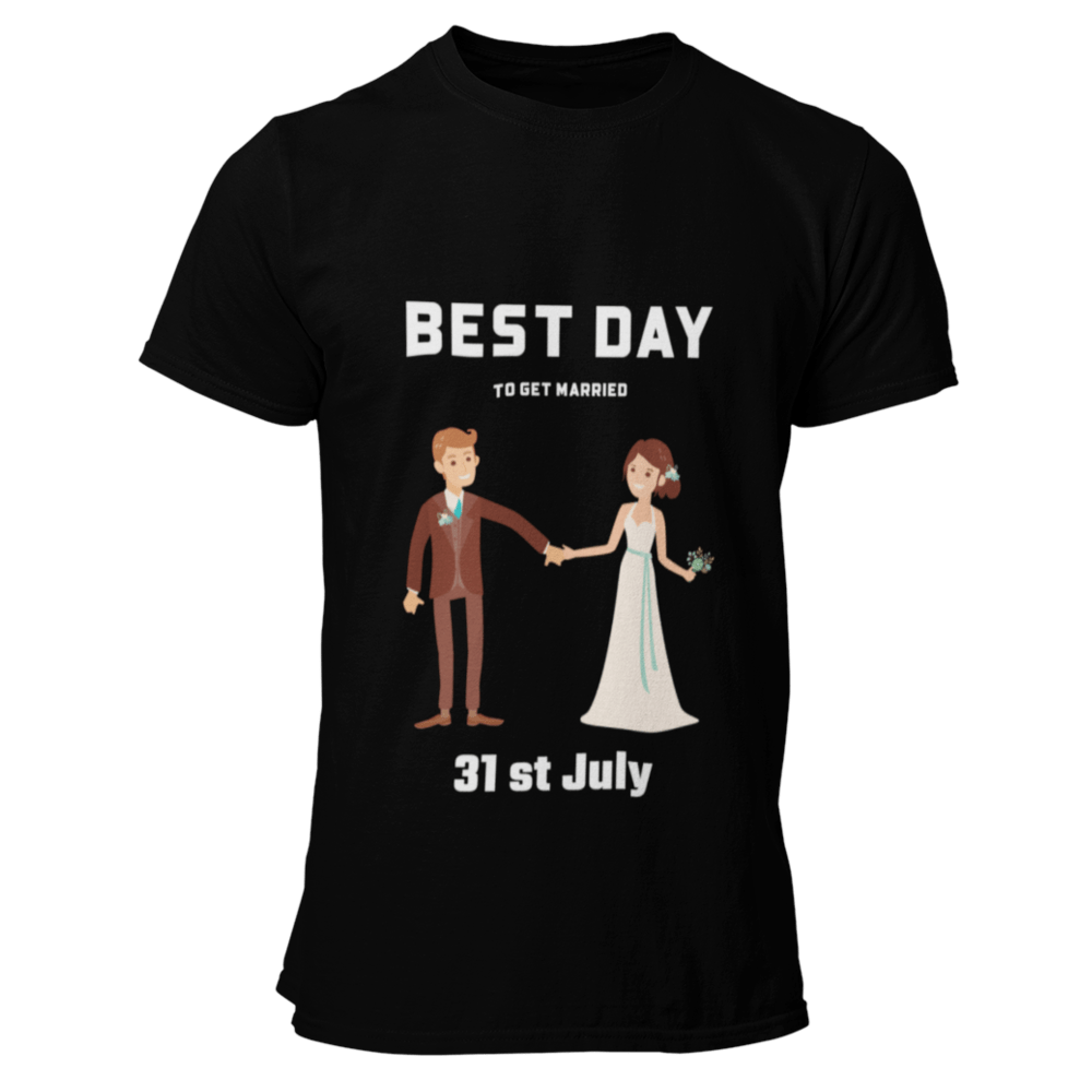 “Best Day To Get Married” 3Shirt