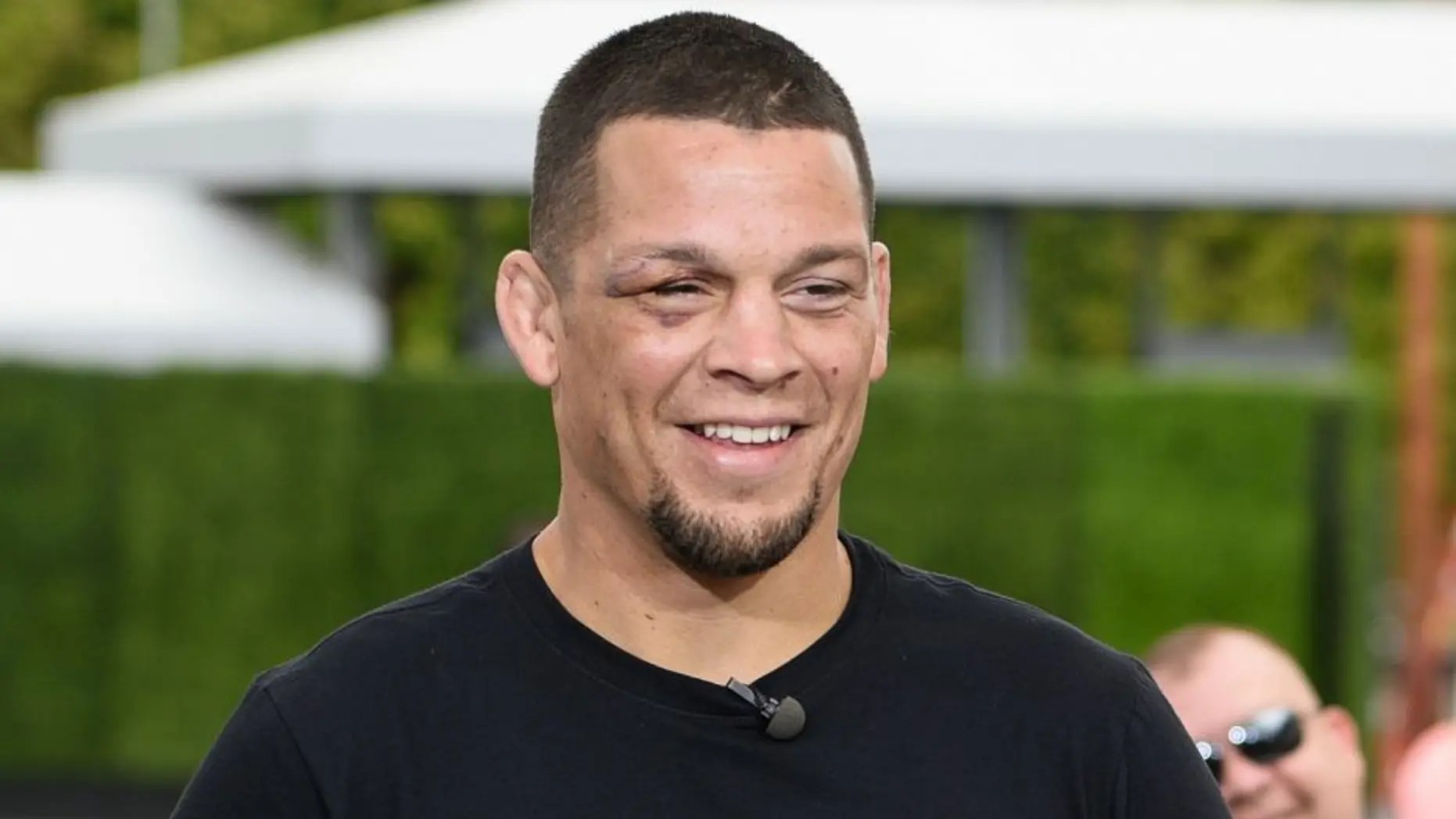 Nate Diaz presented an award for his win over Conor McGregor Fox News