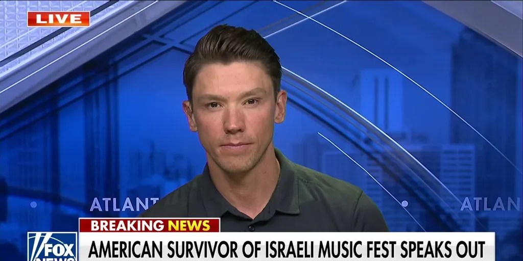 American survivor of Israeli music festival returns home, speaks out