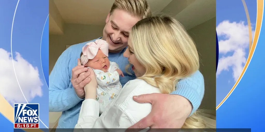 Peter Doocy and Hillary Vaughn celebrate birth of their daughter Fox