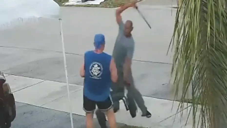 Florida man arrested, caught on video using samurai sword to fight over wheelbarrow Fox News