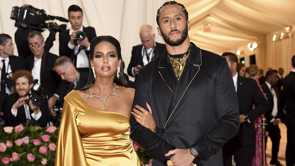 What race is Colin Kaepernick wife? Does Nessa Diab have any kids? Is