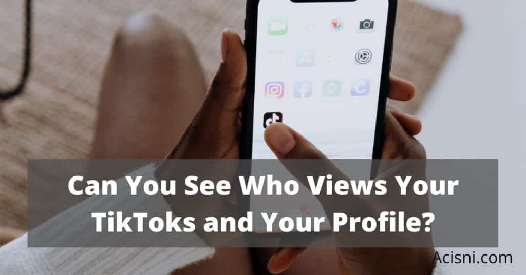 Can You See Who Views Your TikToks and Your TikTok Profile?