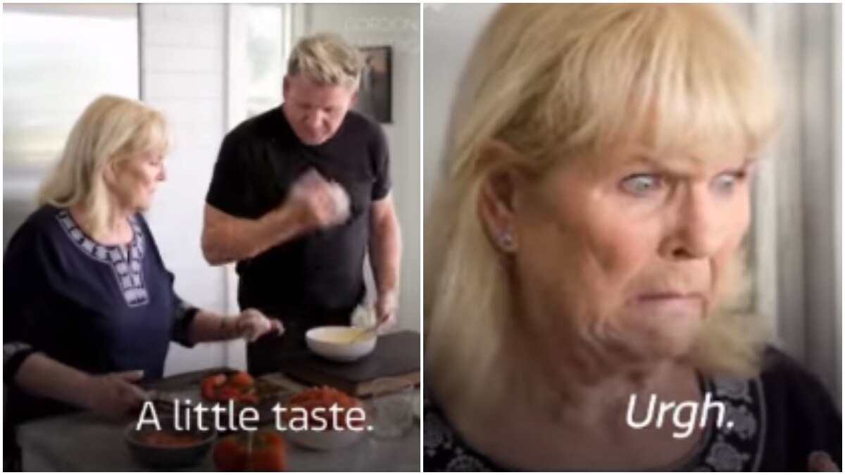 Gordon Ramsay made this dish but his mom didn’t like it at all. See her