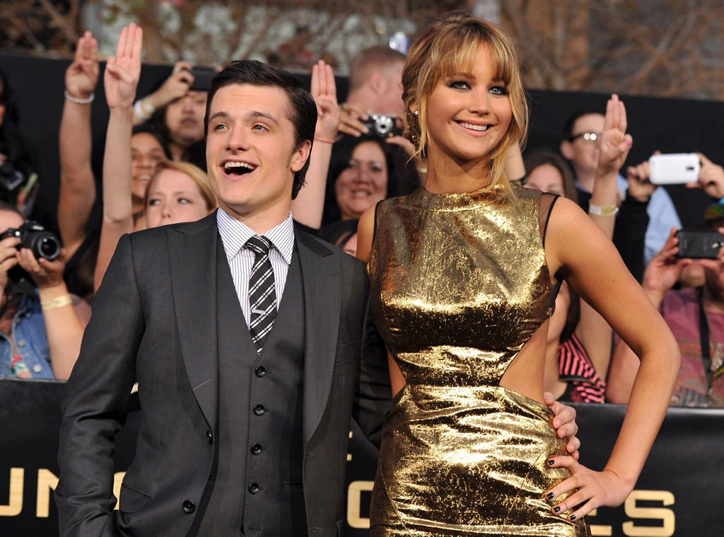 5. Josh Hutcherson and Jennifer Lawrence from Top 10 Photos of 2012 E