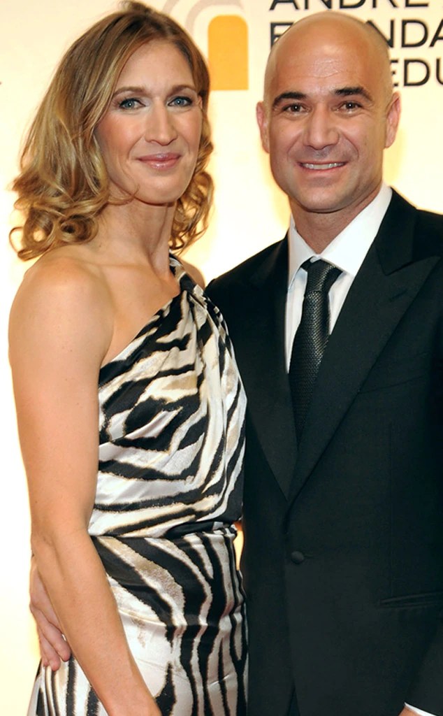 Andre Agassi & Stefanie Graf from Celebrities Married in Las Vegas E
