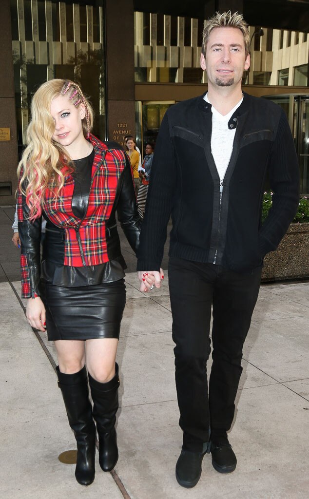 Avril Lavigne and Chad Kroeger Headed for a Split? ''Things Still Aren