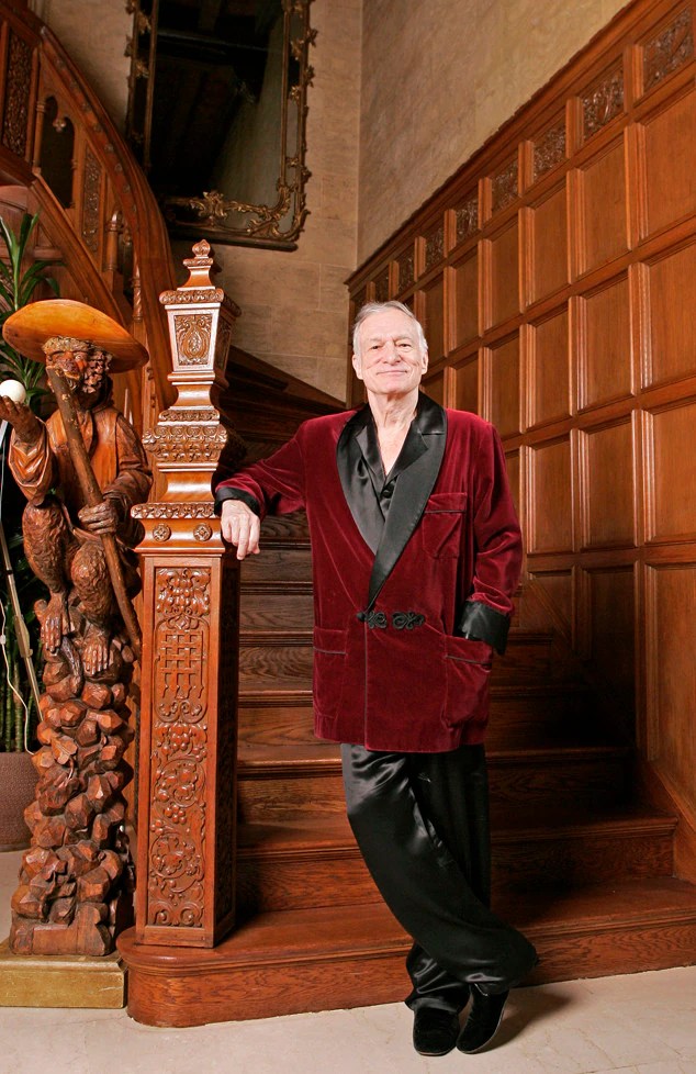 Examining Hugh Hefner's Style How the Playboy Founder Made Pajama