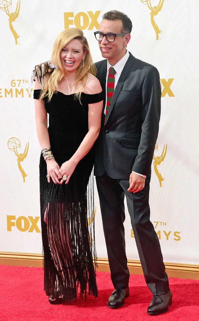 Natasha Lyonne & Fred Armisen from 2015 Emmys Red Carpet Couples E! News