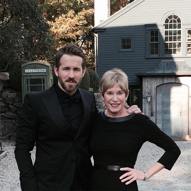 Ryan Reynolds & Mom Tammy Reynolds from Stars Celebrate Mother's Day