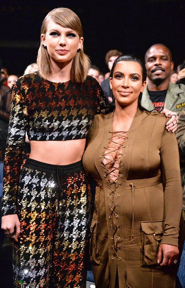 Kim Kardashian Listens to Taylor Swift's "Lover" and the Has