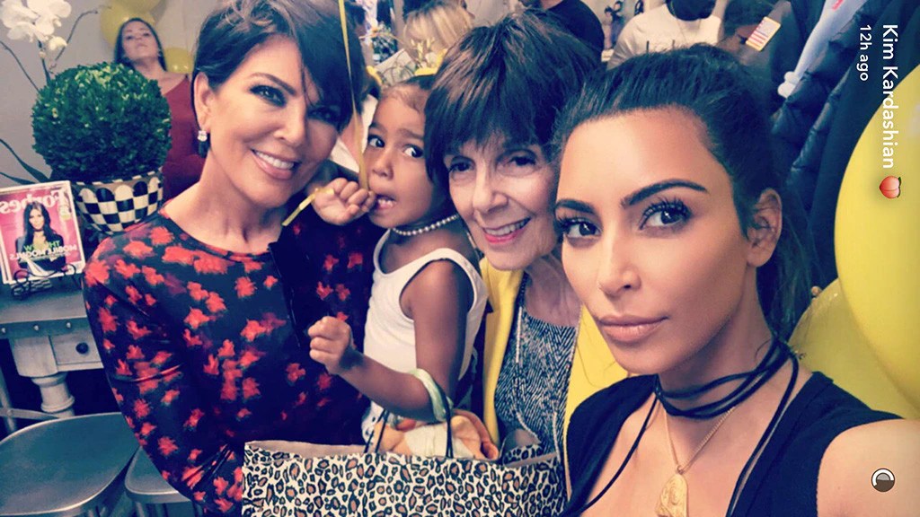 Kim Kardashian and Her Grandma MJ Bond Over Both Having TwoMonth