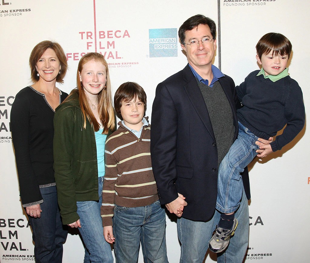 Stephen Colbert from LateNight Hosts' Kids E! News