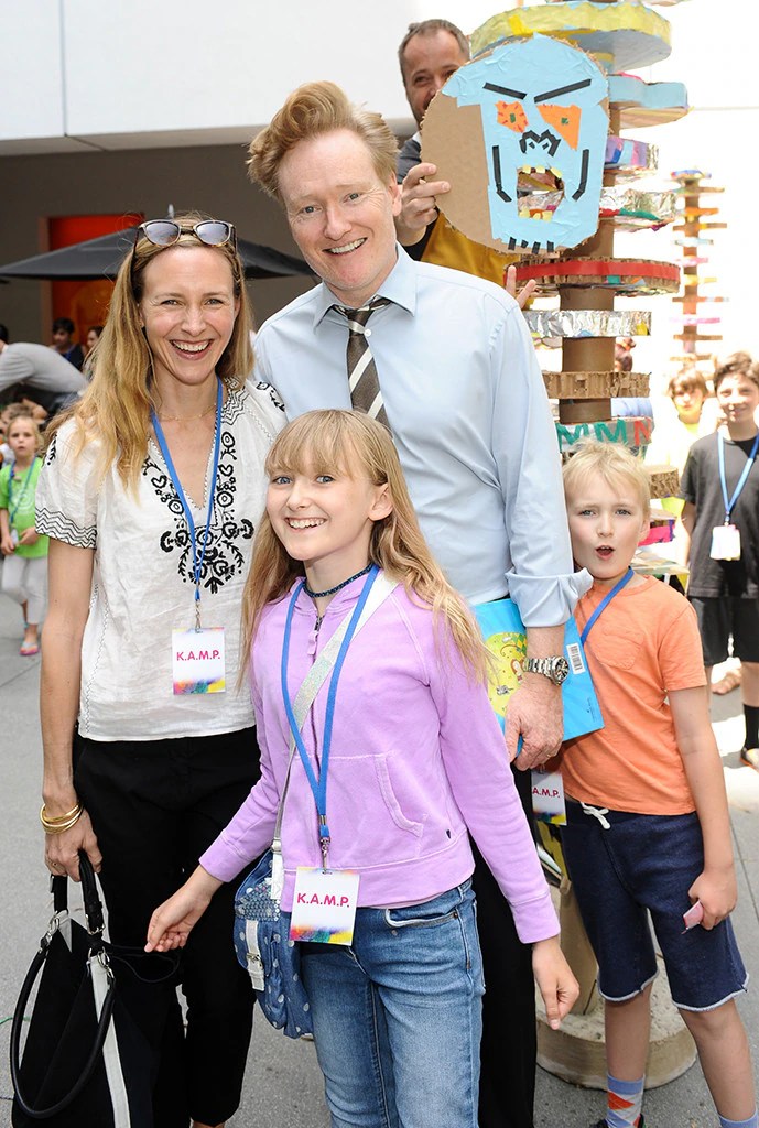 Conan O'Brien from LateNight Hosts' Kids E! News