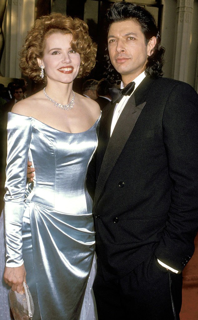 Geena Davis & Jeff Goldblum from Stars and Their First Big Loves E! News