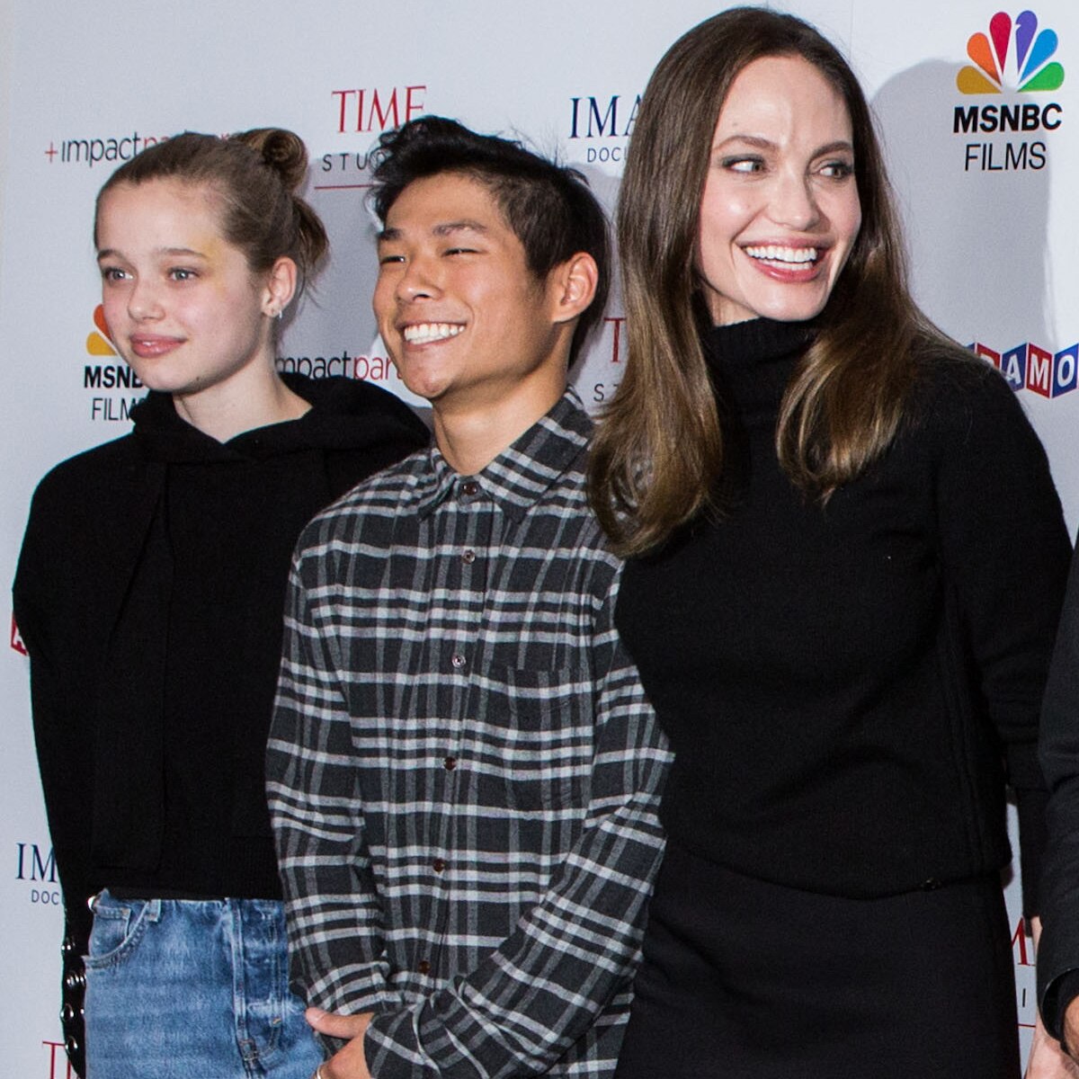 Angelina Jolie’s Teenage Kids Are Red Carpet Pros at Premiere