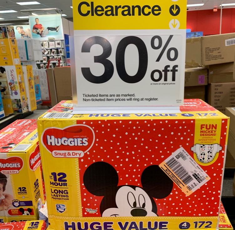 Diaper Clearance at Target All Things Target