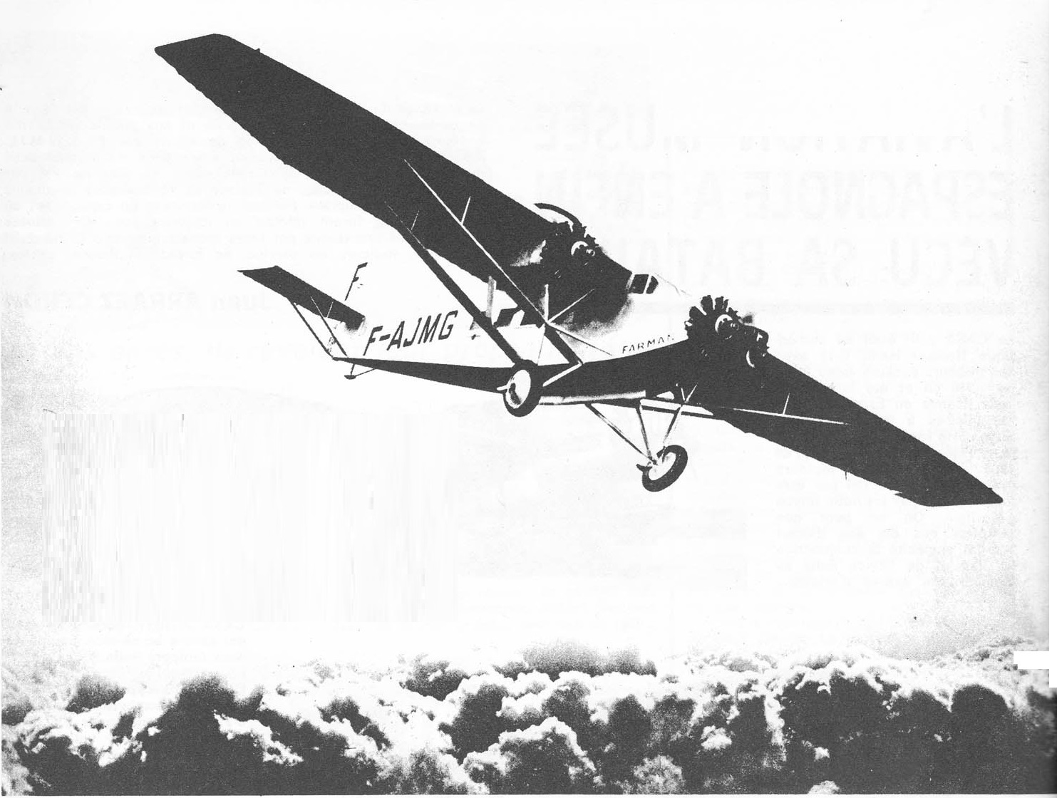 Серебряная звезда. Самолеты семейства Farman 300. Часть 1 Прототип F