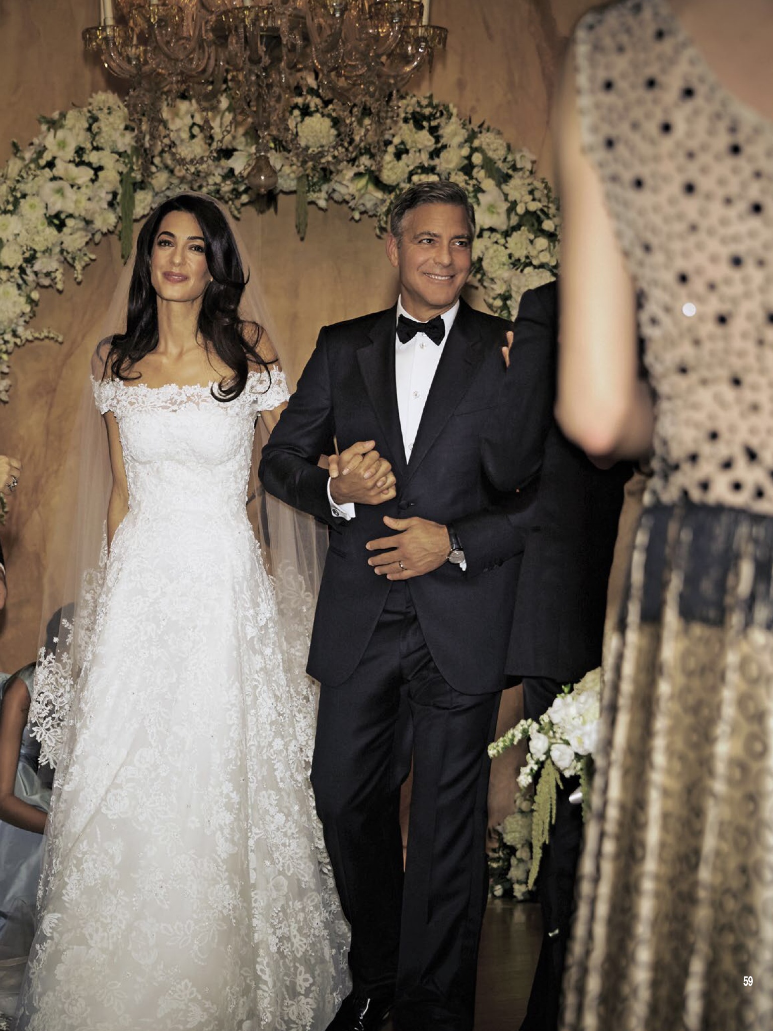 Amal Alamuddin and Clooney wedding pictures album Hello ! Amal