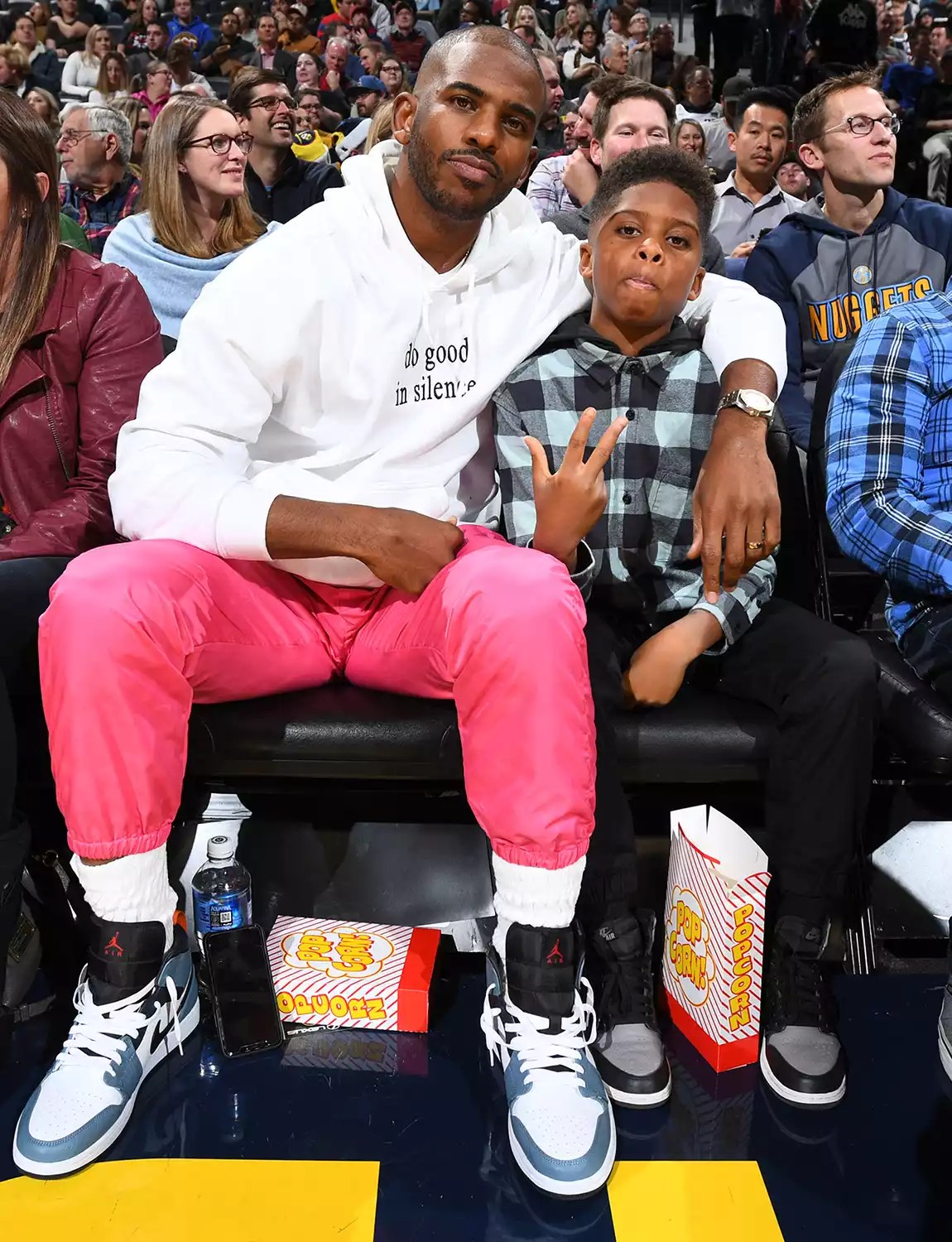 NBA star Chris Paul couldn’t be more proud to have two children