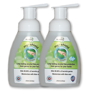 2 Pack My Shield Hand Sanitizer 8 Oz 245 Ml Apr Bio