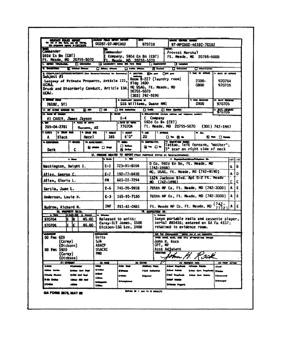 Da Form 20 Printable Form, Templates and Letter