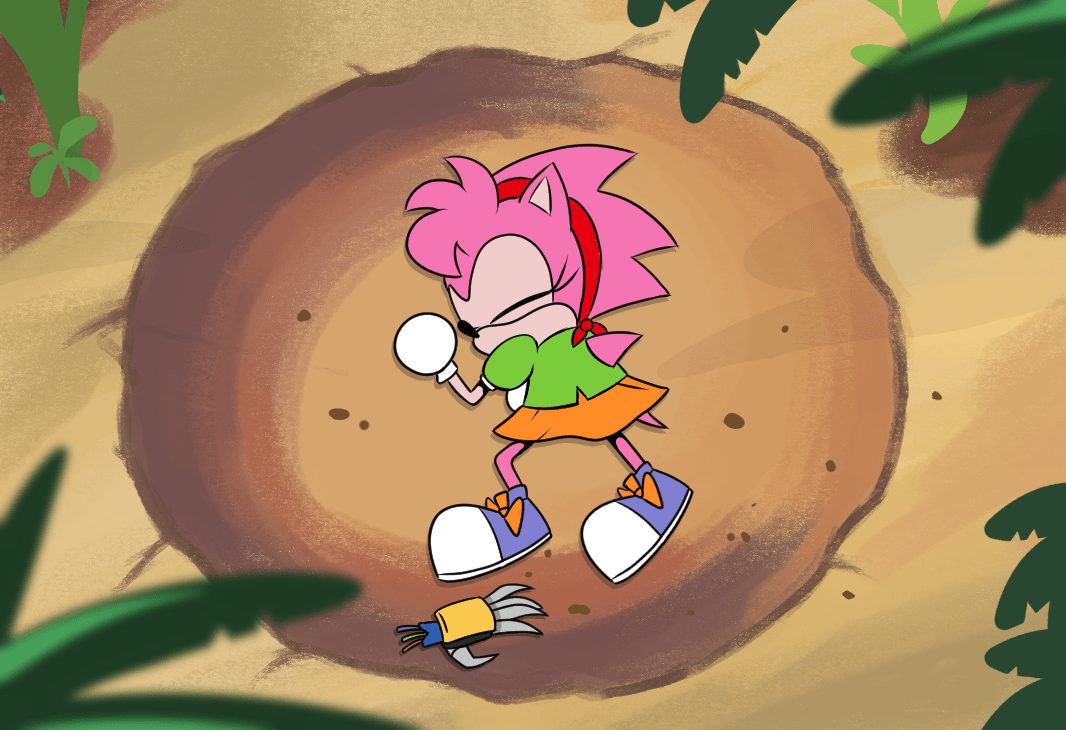 Amy Rose is dead (and loving it!) by StriderStyle on Newgrounds