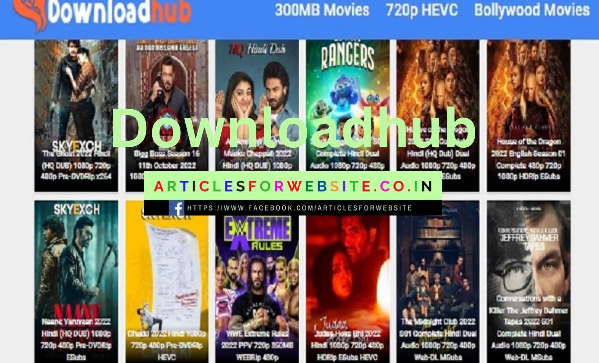 Downloadhub 2023 Tamil HD Movies Download Articles For Website