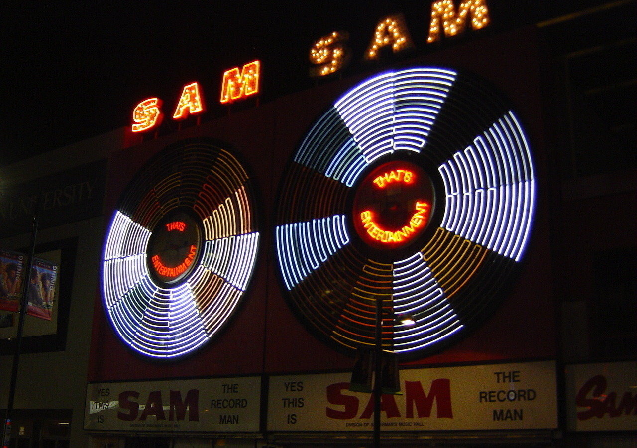 Petition · Have Ryerson University remount the neon "Sam the Record Man