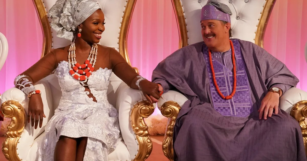 Folake Olowofoyeku And Billy Gardell Call 'Bob Hearts Abishola' Wedding