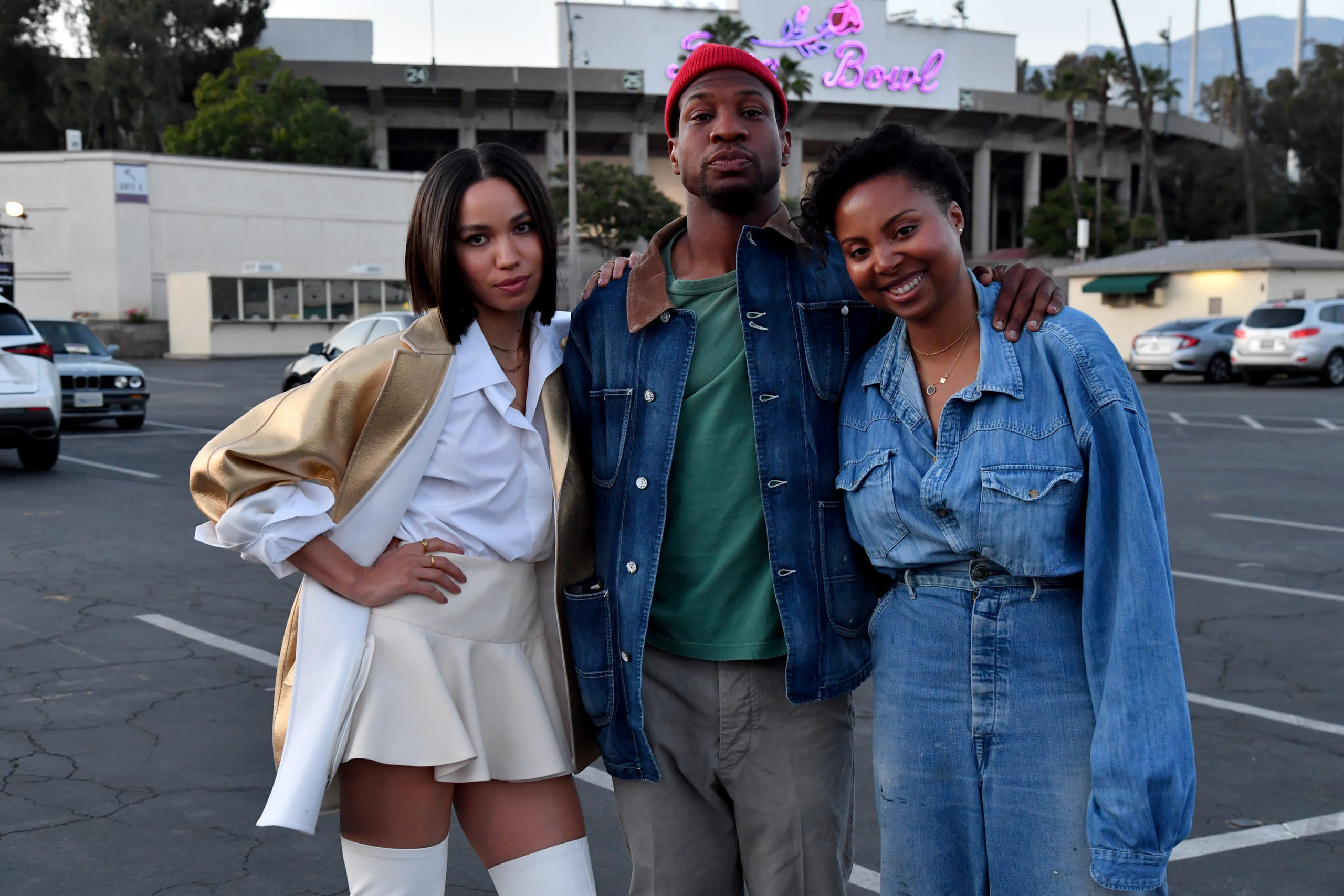 Jonathan Majors And Daughter Image to u