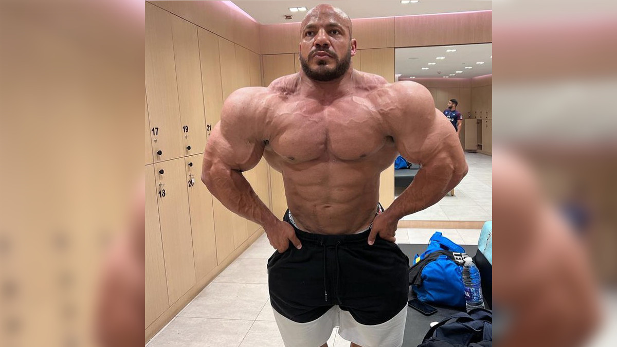 Mamdouh “Big Ramy” Elssbiay Weighs 336 Pounds 18 Weeks Out From the