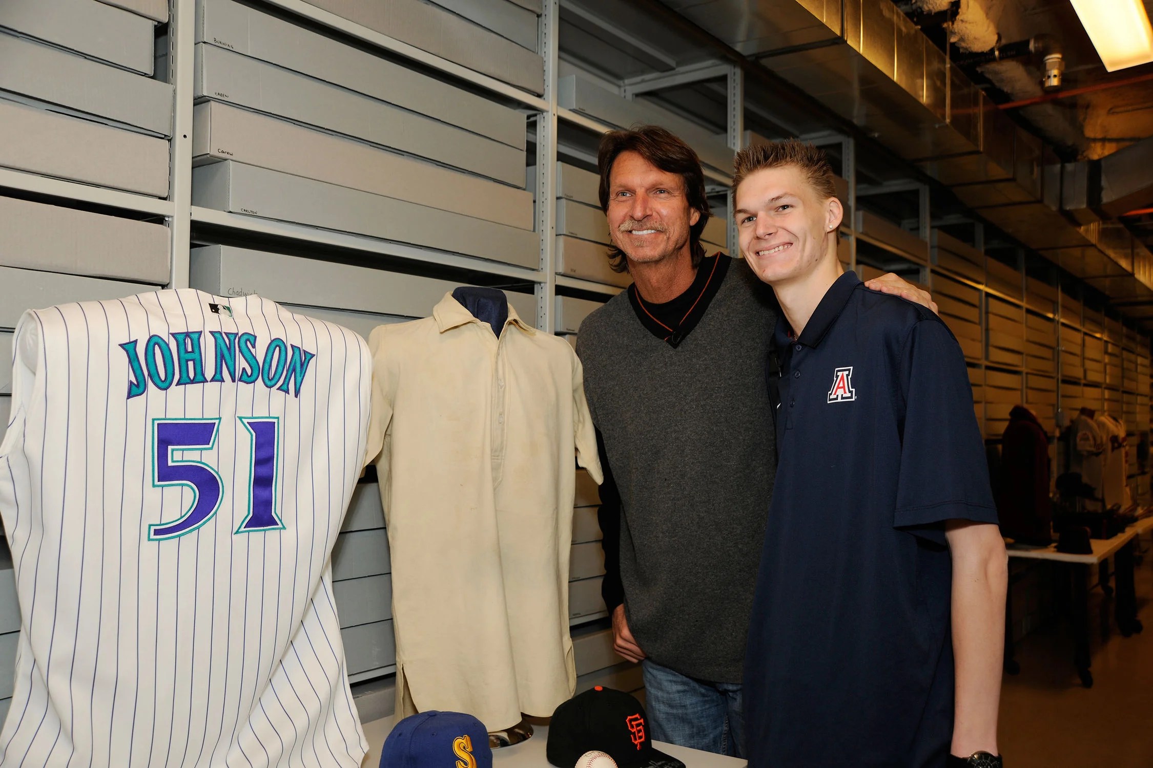 A Big Tour for Randy Johnson Baseball Hall of Fame