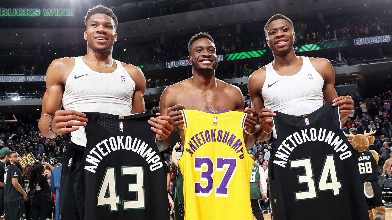 Antetokounmpo Brothers Make History as First Sibling Trio to Win NBA