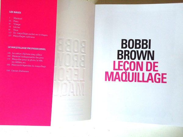 Bobbi Brown, Leçon de maquillage le livre incontournable