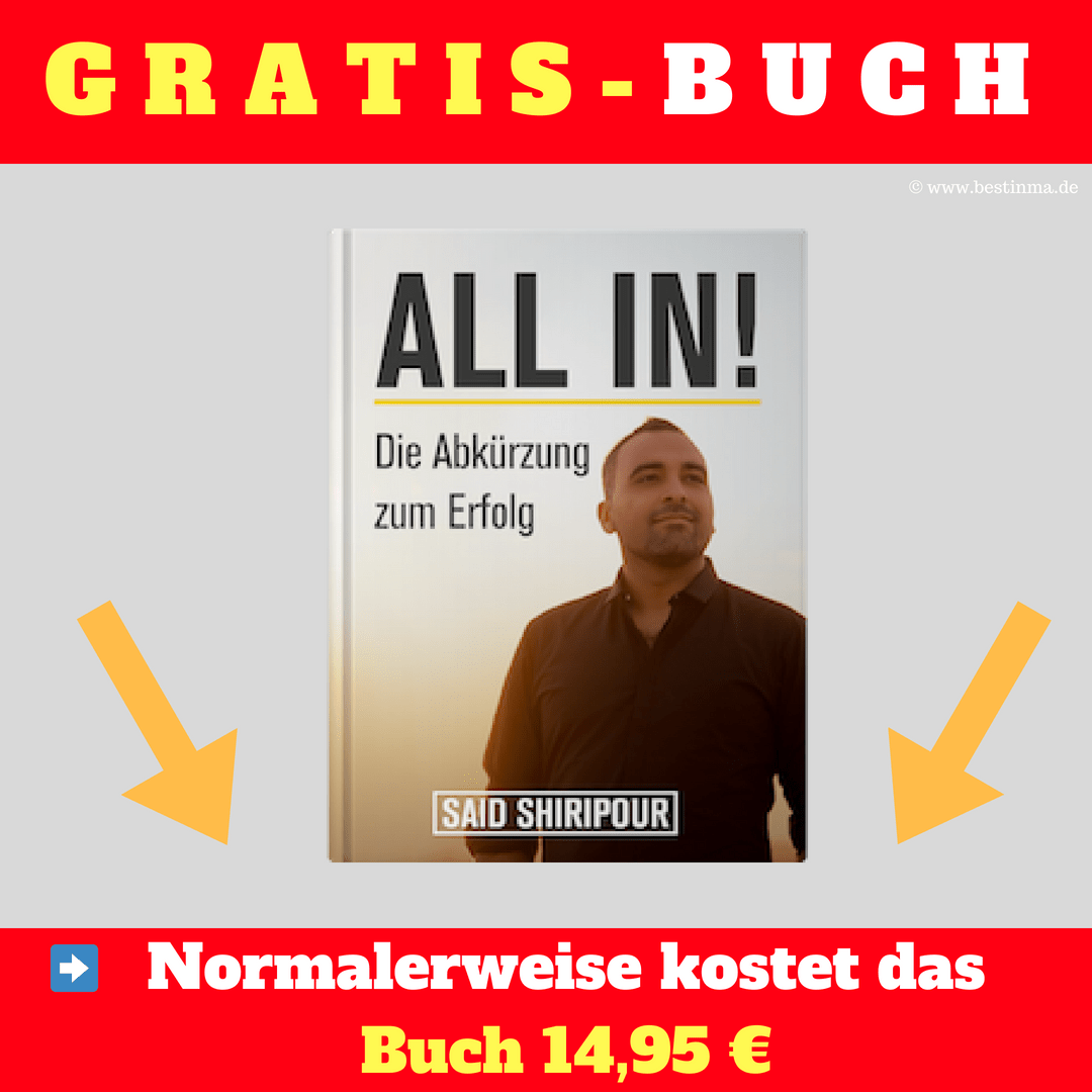 All In Die Abkurzung Zum Erfolg Said Shiripour Bestinma
