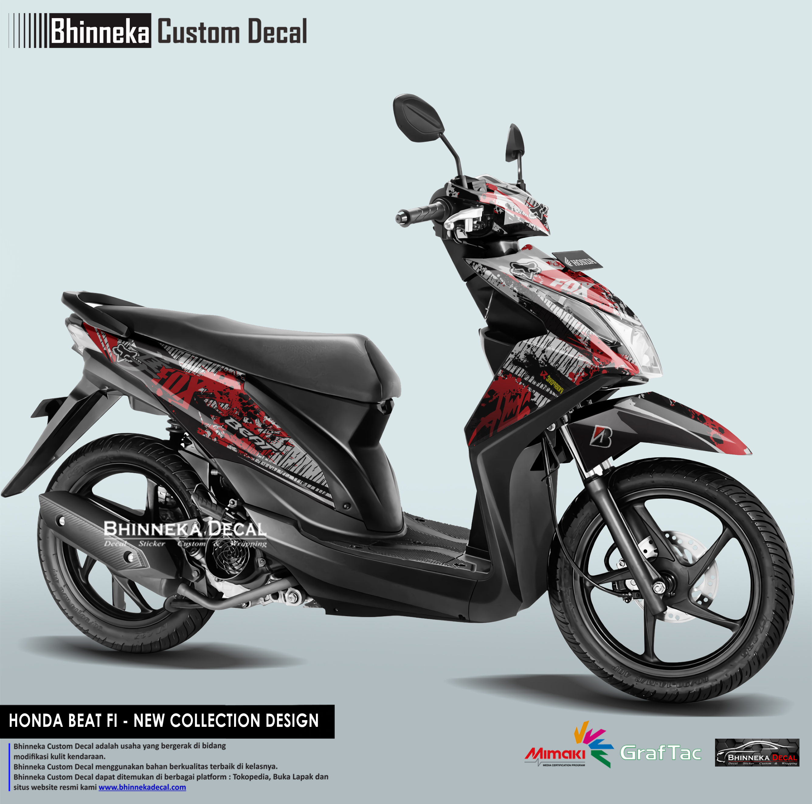 Desain Modifikasi Motor Beat | rosaemente.com