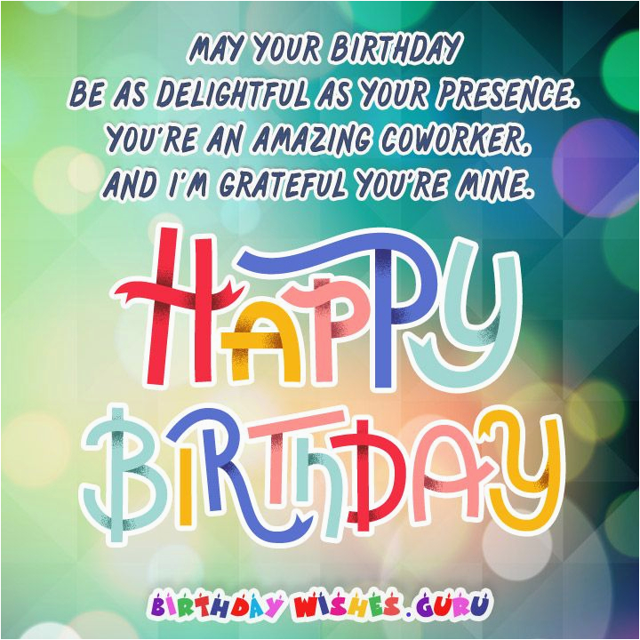 Happy Birthday Quotes for Office Colleagues Birthday Messages Suitable